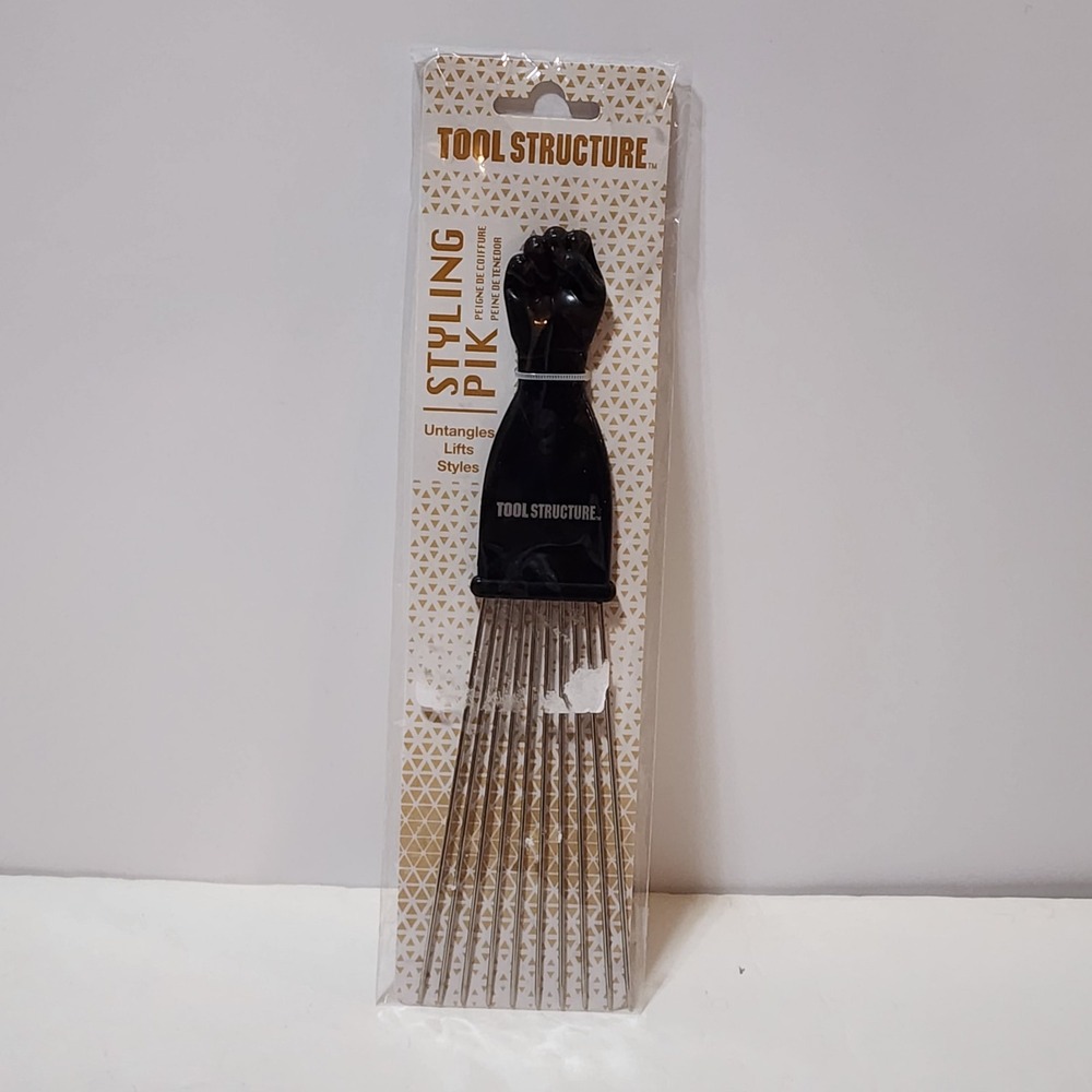 Tool Structure Metal Pin Afro Pik TS0002  Untangles‎ Lifts Styles NEW